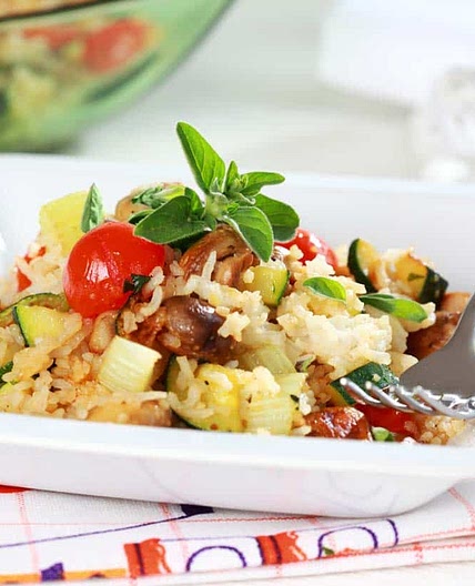 Recette de risotto aux saucisses italiennes | Coup de Pouce