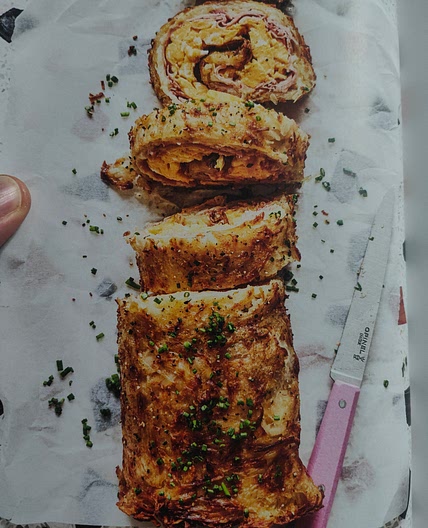 Breakfast hash brown roll