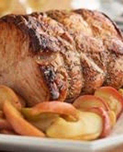 Saucy Apple Pork Roast