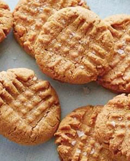 4-ingredient GF Peanut Butter Cookies