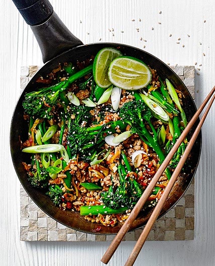 Speedy chilli turkey stir fry - good food prep recipe