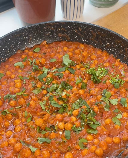 Chickpea and Coconut Curry