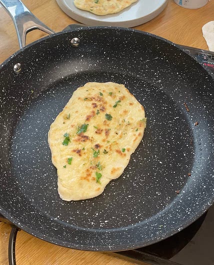 Vegan Garlic Naan