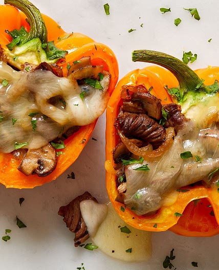Cheesesteak Stuffed Peppers