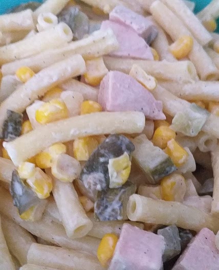 Nudelsalat – frei Schnauze