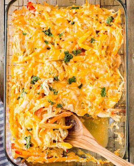Chicken Fajita Casserole