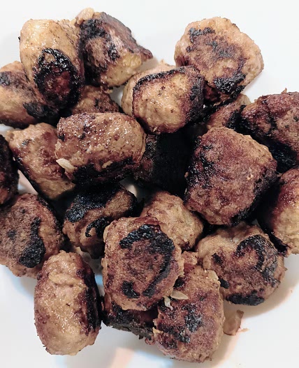Keftedes (Greek meatballs)