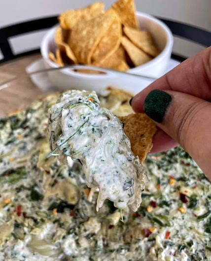 Spinach artichoke dip
