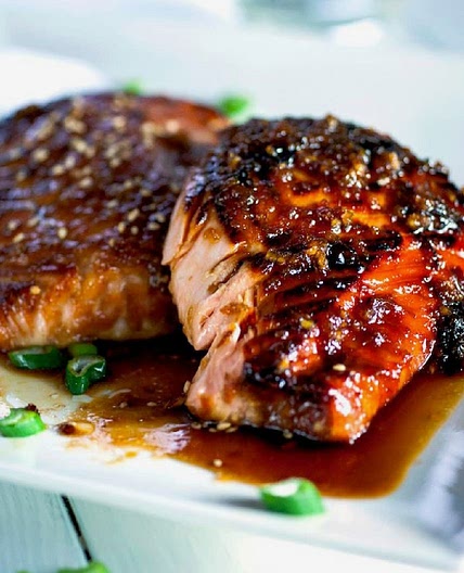 Salmone caramellato