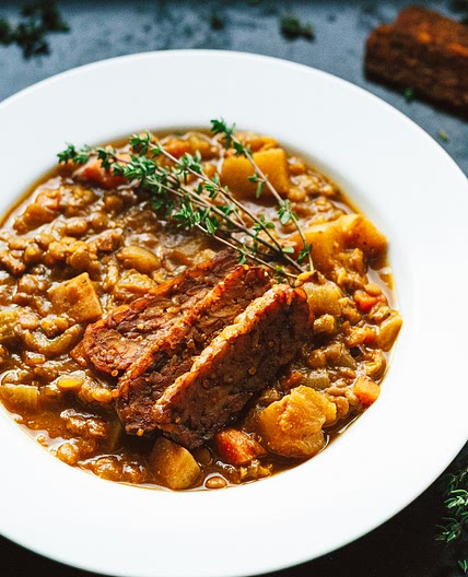 French Inspired Lentil Soup