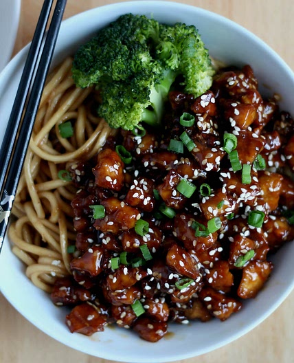 Sesame Garlic Tofu