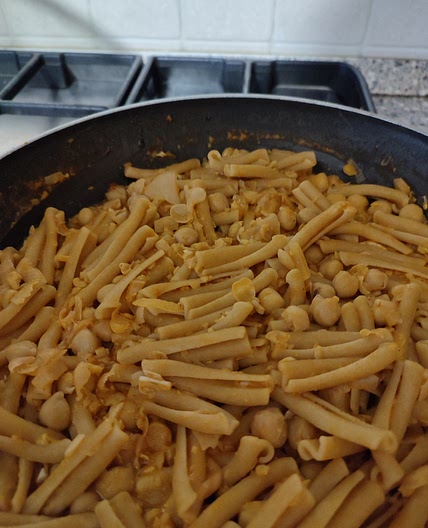chickpeas pasta