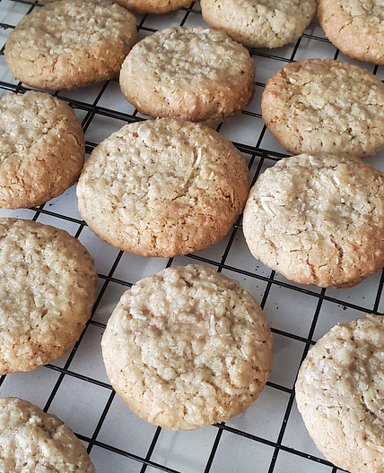 Chewy Coconut Oatmeal Cookies