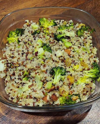 Broccoli Quinoa Pilaf