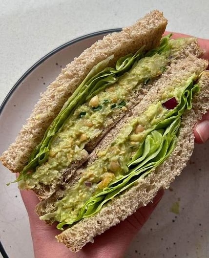 Avocado Chickpea Mash