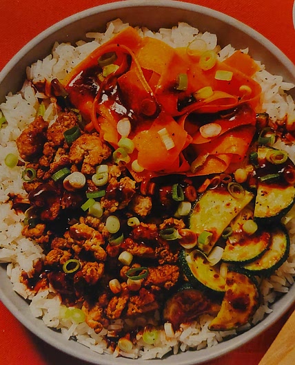 Pork & Zucchini Bibimbap