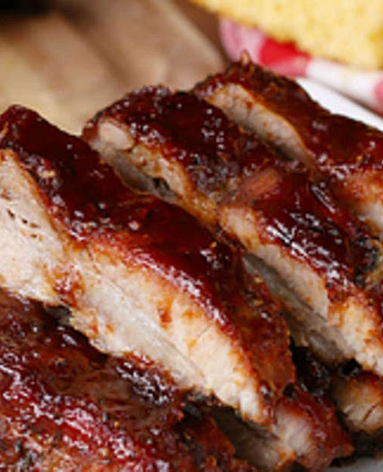 BBQ-Rippchen im Backofen