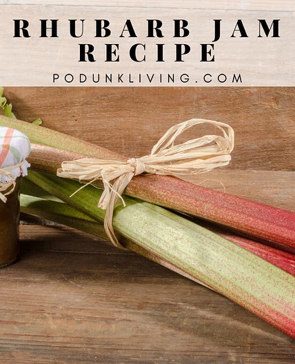 Rhubarb Jam Recipe