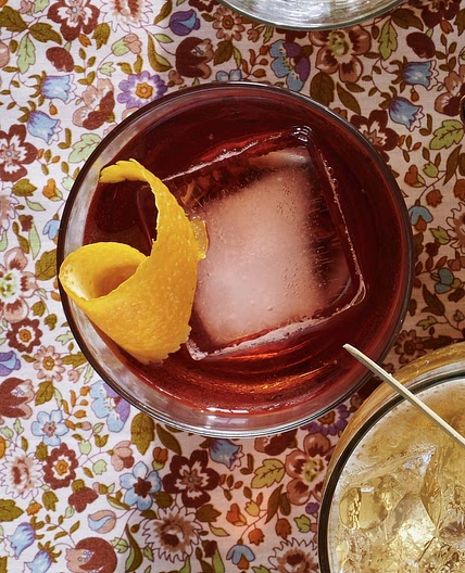 Boulevardier (Bourbon Negroni)