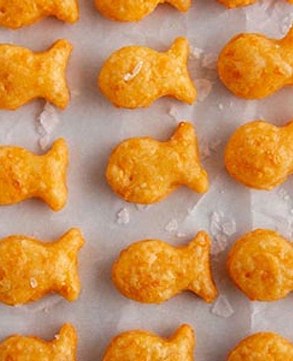 Homemade Goldfish Crackers