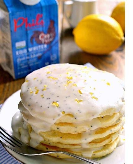 Lemon Poppy Seed Pancakes