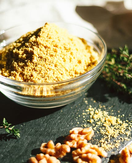 3 Ingredient Vegan Parmesan
