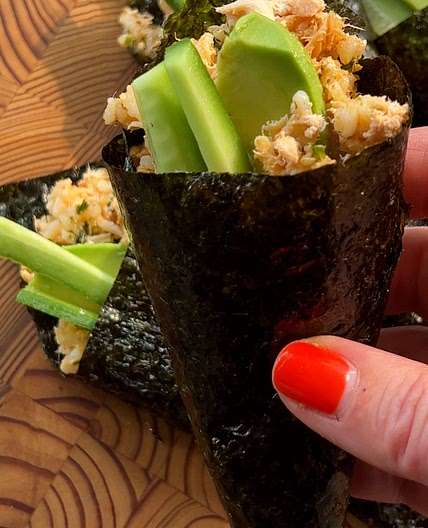Spicy Tuna Hand Rolls