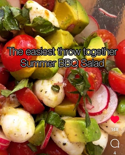 BBQ side salad