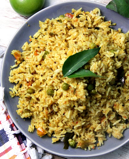 Tomatillo Bhath | Tomatillo Rice