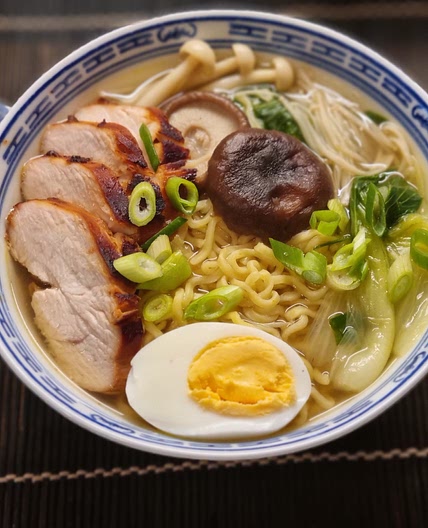 Shio Ramen mit Miso Huhn