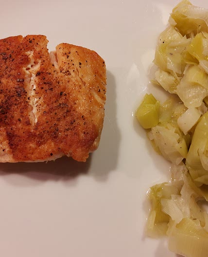 Saturday salmon dinner