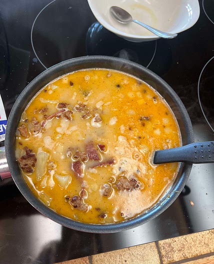 Zappa Toscana soup skinnied down