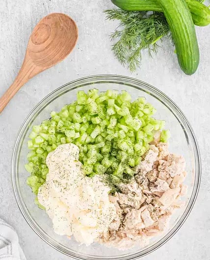 Chicken Cucumber Salad