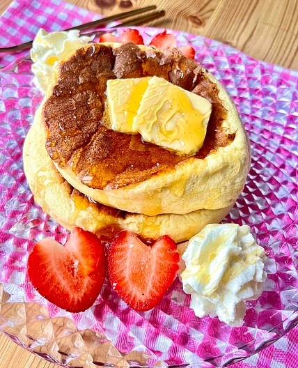 Japanese Soufflé Pancakes ( Sugar free) 
