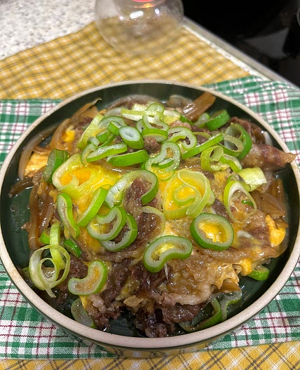 Easy Beef & Egg Rice Bowl