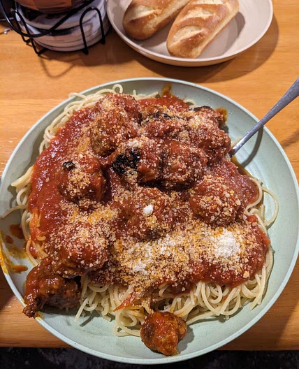 Spaghetti and Meatballs