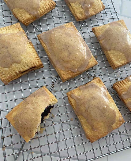 Blueberry Coconut and Brown Sugar Pop Tarts