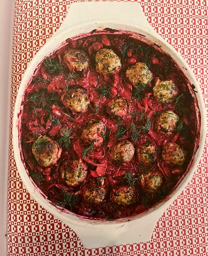 SCANDINAVIAN MEATBALLS  WITH FENNEL, BEETROOT & DILL