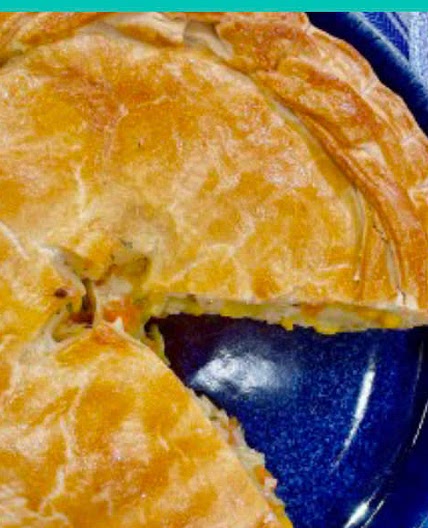 Chicken & Leek Pie.  