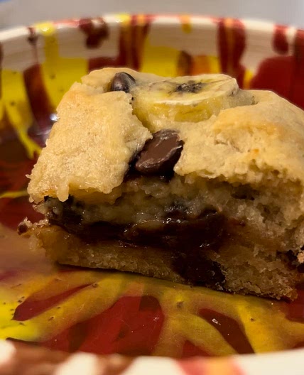 Vegan Banana Blondies