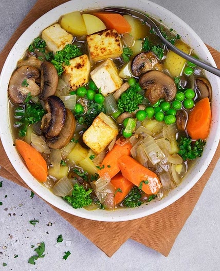 Vegetable and Tofu Soup