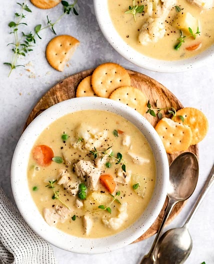 Chicken pot pie soup - Good for food prep