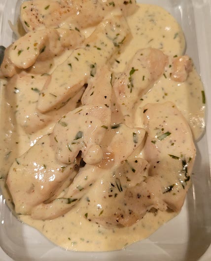 Chicken with Mustard Tarragon Sauce