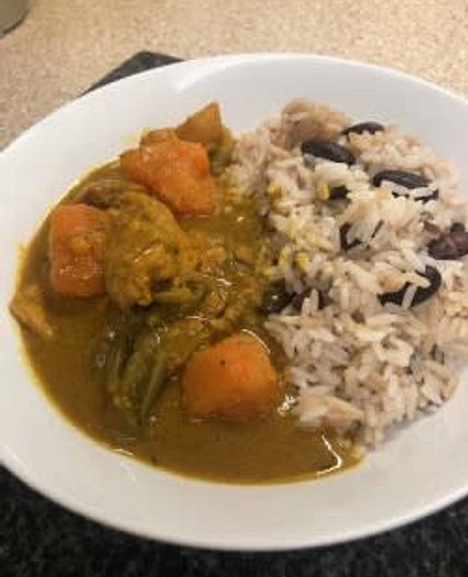 Jamaican Style Chicken Curry