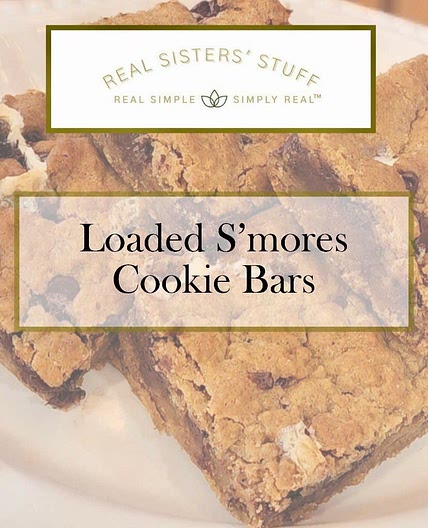 Loaded S’more Cookie Bar