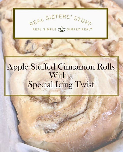 Apple Stuffed Cinnamon Rolls With a Special Icing Twist!