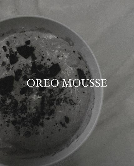 Oreo mousse