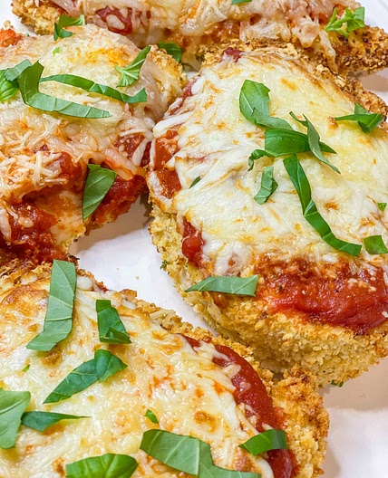 Air fryer chicken parmesean 