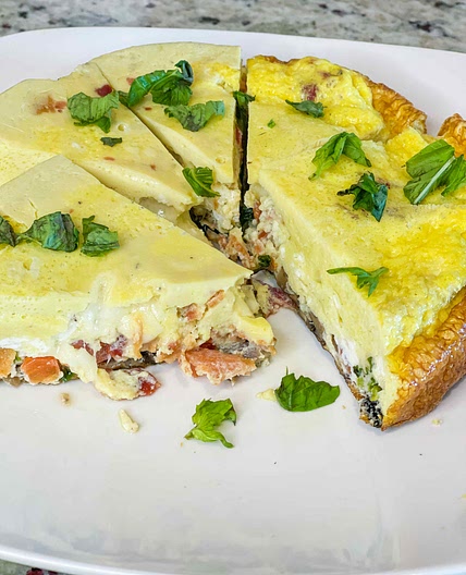 Air fryer fritatta 