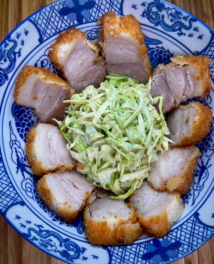 Easy Pork Belly Tonkatsu 